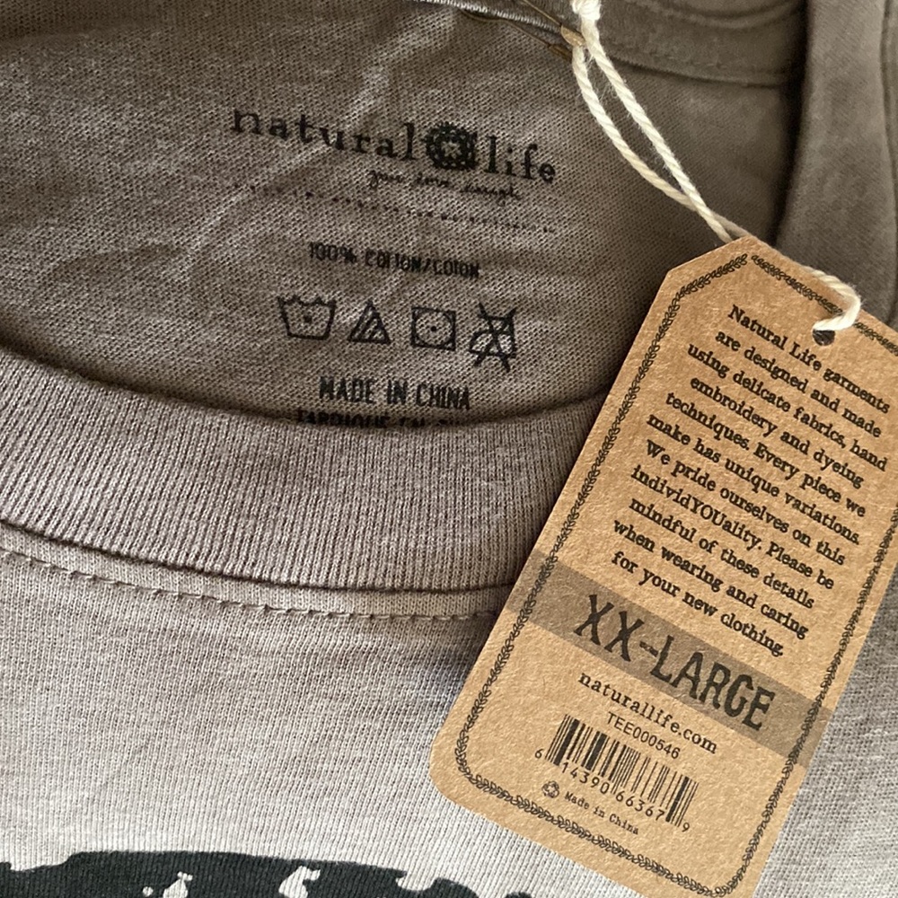 NEW peace sign graphic top/t-shirt - Picture 6 of 7